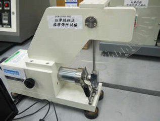 Rubber elasticity tester